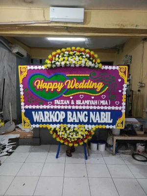 Papan Bunga di Cluster Grand Galaxy Bekasi