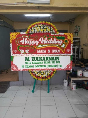 Papan Bunga di Cluster Grand Galaxy Bekasi