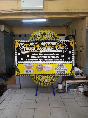 Papan Bunga di Cluster Grand Galaxy Bekasi