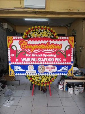 Papan Bunga di Cluster Grand Galaxy Bekasi