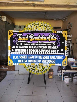 Papan Bunga di Cluster Grand Galaxy Bekasi